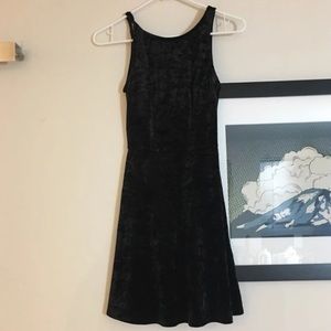 Velvet Black Dress